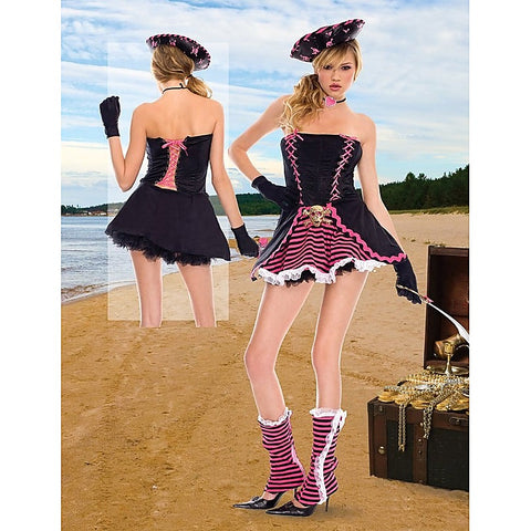 Sexy Pirate Cutie Adult Costume by Music Legs