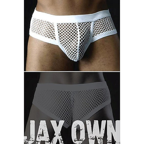 Mesh Mens Boxers White 2XL by Ella Bidoe