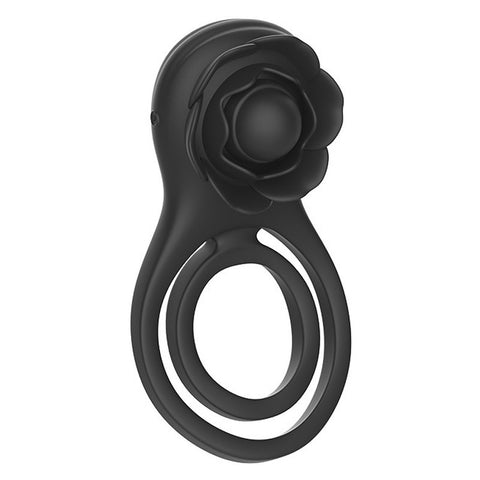 Petal Shaped 9 Functions Vibrating Penis Ring by BDStyle