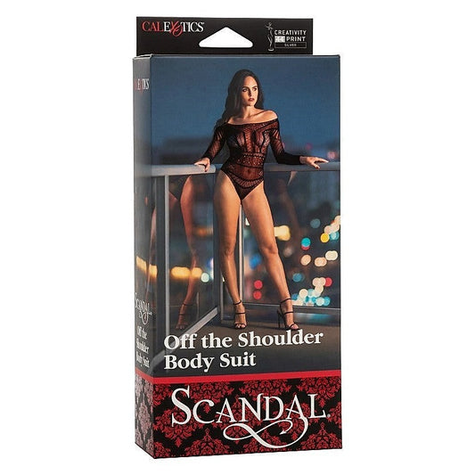 Scandal Off the Shoulder Body Suit by California Exotics