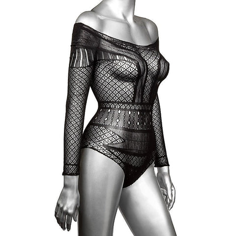 Scandal Plus Size Off the Shoulder Body Suit