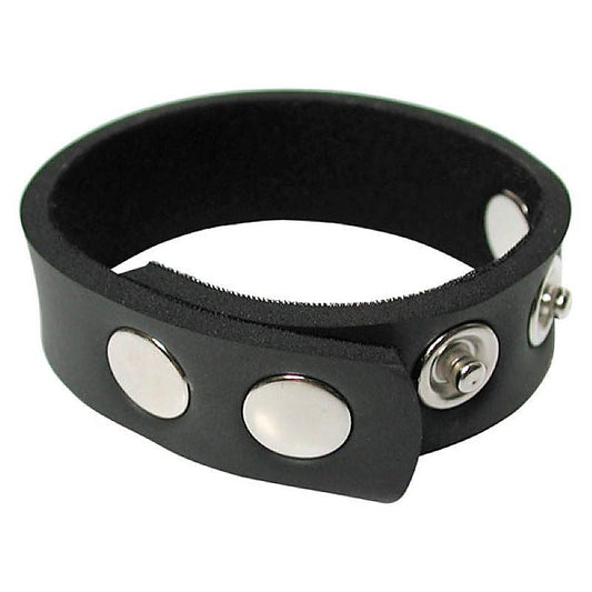 5-Snap Neoprene Cock Ring by The Stockroom