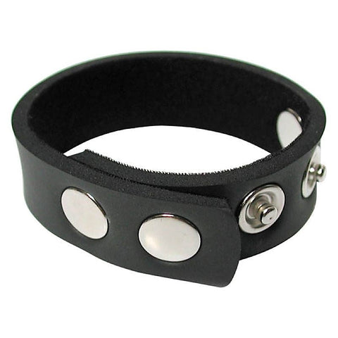 5-Snap Neoprene Cock Ring by The Stockroom