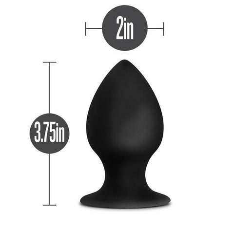 Anal Adventures Platinum Silicone Anal Stout Plug