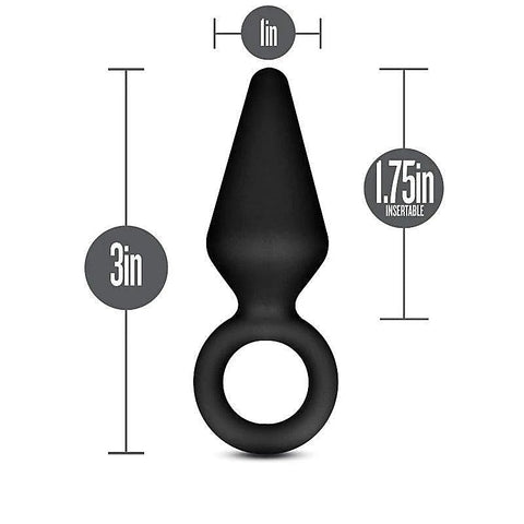 Anal Adventures Platinum Loop Plug by Blush Novelties