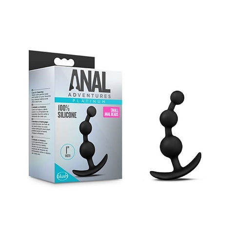 Anal Adventures Platinum Small Anal Beads by Blush Novelties