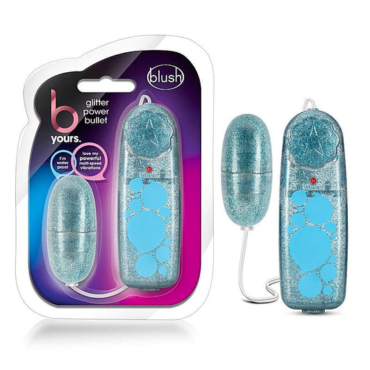 B Yours Glitter Power Bullet by Blush Novelties