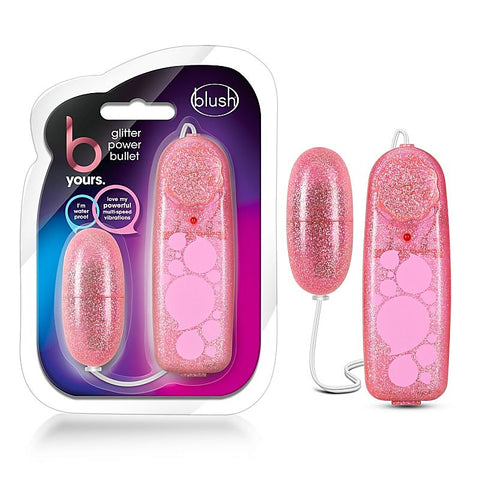 B Yours Glitter Power Bullet by Blush Novelties