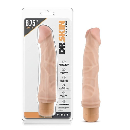 Dr. Skin Cock Vibe 6 by Blush Novelties