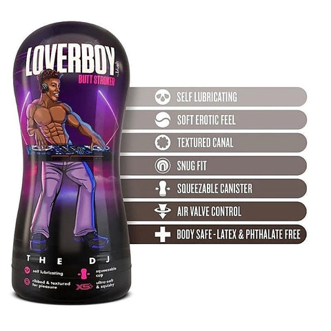 Loverboy The DJ Brown Stroker by Blush Novelties