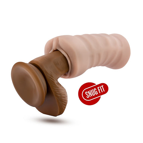 M for Men Ashley Vanilla Masturbator by Blush Novelties