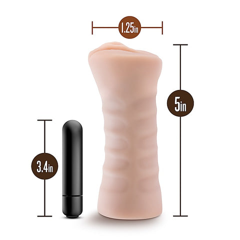M for Men Rain Vanilla Masturbator by Blush Novelties