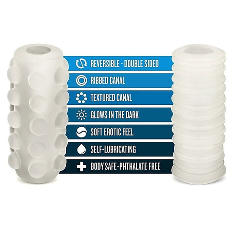 M For Men Reversible Orb Stroker by Blush Novelties