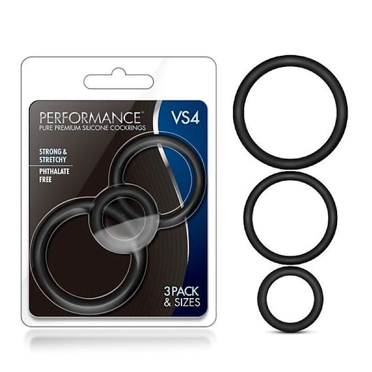 Performance Vs4 Silicone Cockring by Blush Novelties