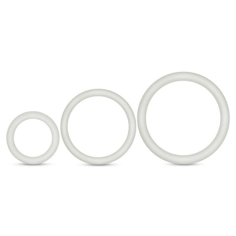 Performance Silicone Cock Ring Set by Blush Novelties