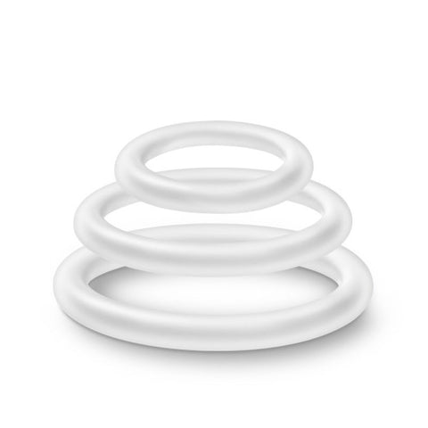 Performance Silicone Cock Ring Set by Blush Novelties