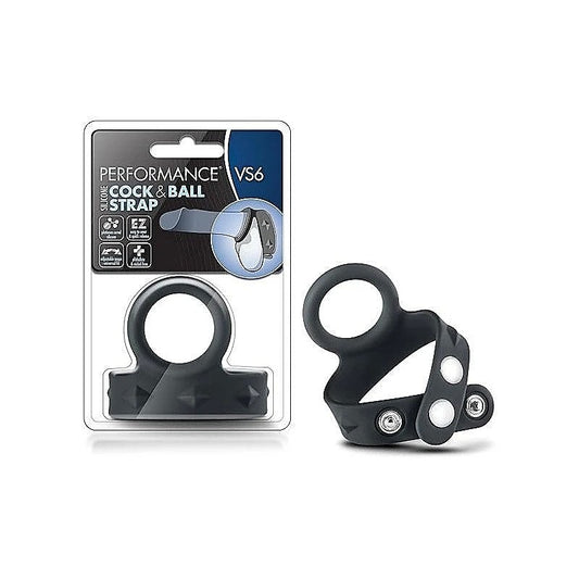 Endurance-Boosting Silicone Cock & Ball Strap