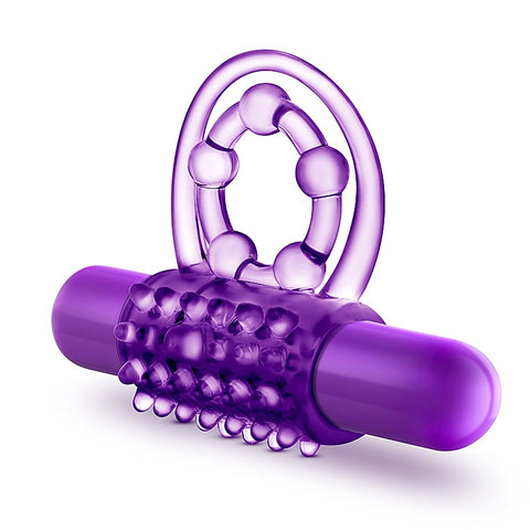 Play With Me The Player Vibrating Cock & Ball Rings