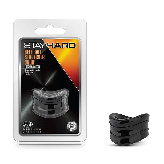 Stay Hard Beef Ball Stretcher Snug by Blush Novelties