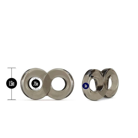 Stay Hard Cock Ring and Ball Strap by Blush Novelties