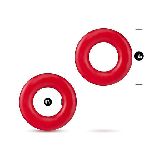 Stay Hard Donut Cock Rings by Blush Novelties