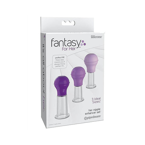 Fantasy For Her Women's Nipple Enhancer Set