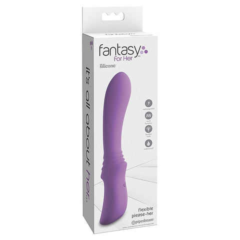 Flexible Please-Her G Spot Vibrator by Pipedream Products