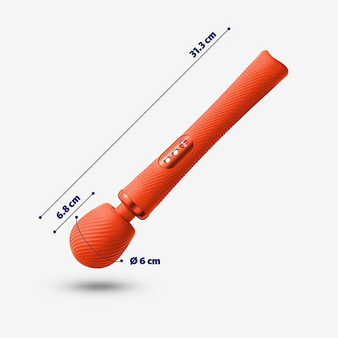 VIM Rechargeable Rumbling Body Wand Massager by Fun Factory