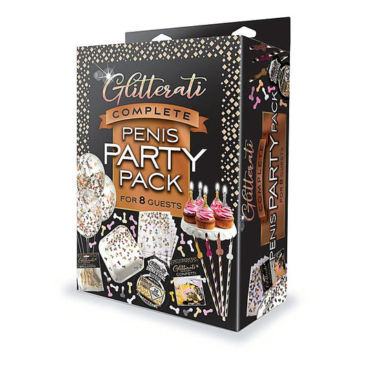 Glitterati Complete Penis Party Pack by Little Genie