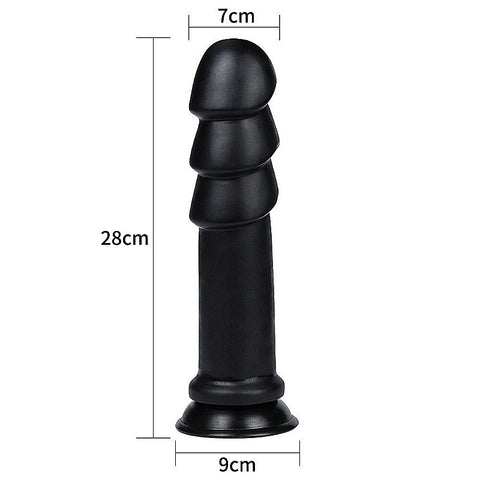 King Sized Anal Ripples Mega Butt Plug by Lovetoy
