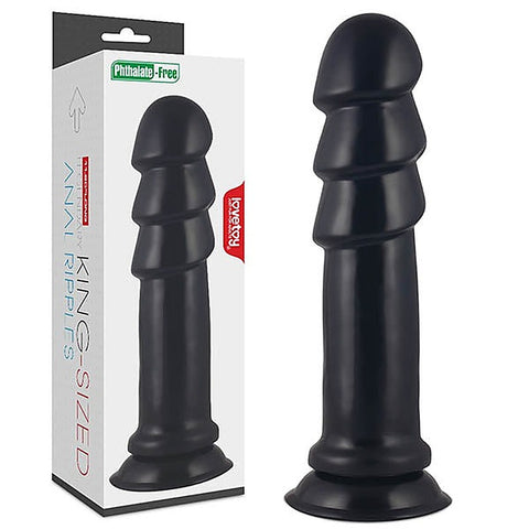 King Sized Anal Ripples Mega Butt Plug by Lovetoy