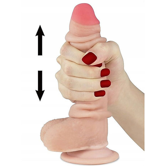 Sliding Skin Dual Layer Flexible Skin Realistic Dong