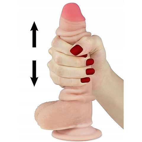 Sliding Skin Dual Layer Flexible Skin Realistic Dong