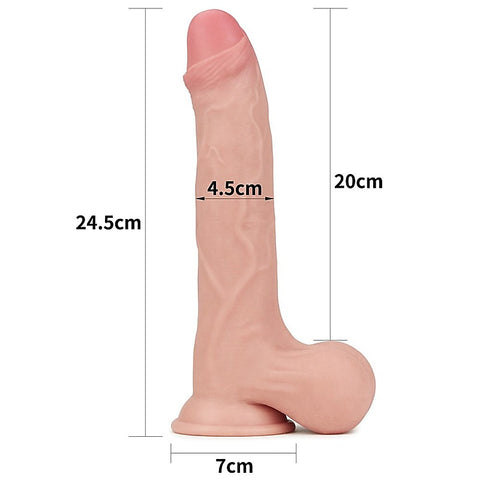 Sliding Skin Dual Layer Flexible Skin Realistic Dong