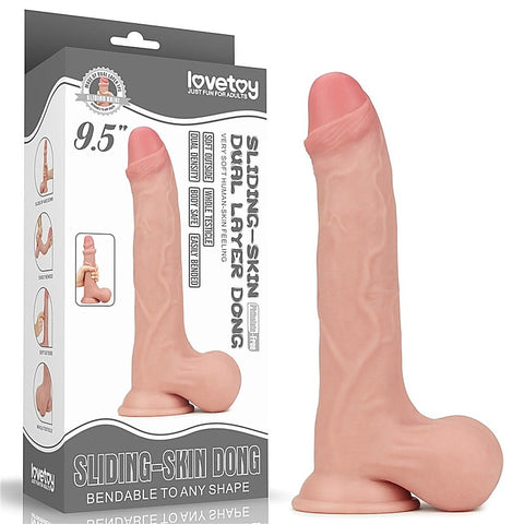 Sliding Skin Dual Layer Flexible Skin Realistic Dong