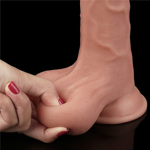 Sliding Skin Dual Layer Flexible Skin Realistic Dong