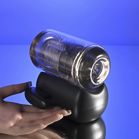 HOLD ME TIGHT Vibrating Automatic Stroker by Evolved