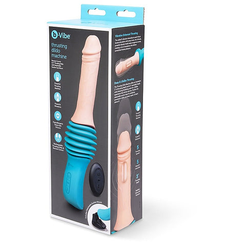 Remote Control Thrusting Dildo Machine by B-Vibe