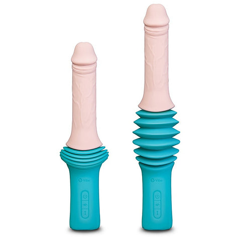 Remote Control Thrusting Dildo Machine by B-Vibe