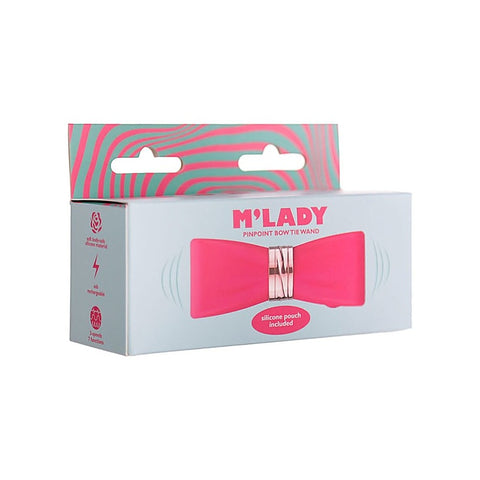 M-Lady Pinpoint Bow Tie Clitoral Wand Massager