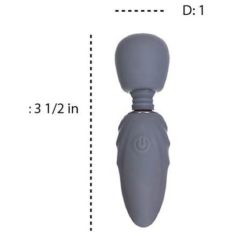 M-Lady Tiny Rechargeable Vibrating Wand Massager