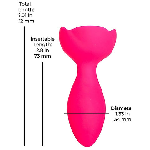 M-Lady Light Up Rotating Anal Plug by BMS Factory