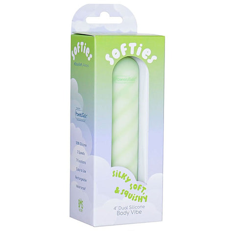 Softies Dual Layer Silicone Bullet Vibrator by BMS Factory