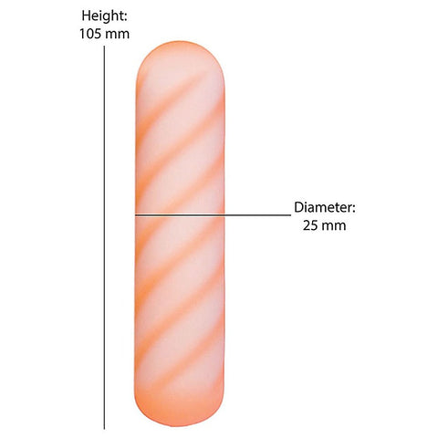 Softies Dual Layer Silicone Bullet Vibrator by BMS Factory
