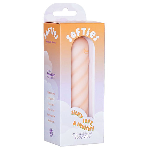 Softies Dual Layer Silicone Bullet Vibrator by BMS Factory