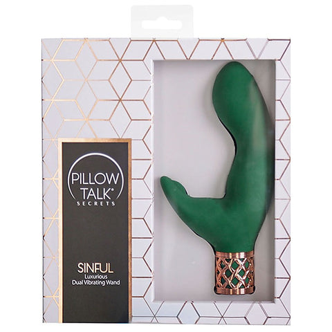 Pillow Talk Secrets Sinful G Spot Vibrator by BMS Factory