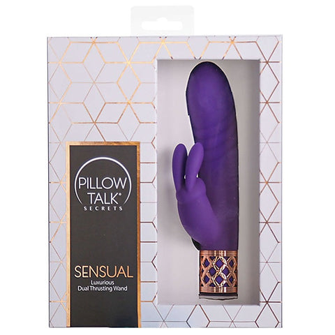 Pillow Talk Secrets Sensual Rabbit Vibrator by BMS Factory