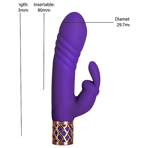 Pillow Talk Secrets Sensual Rabbit Vibrator by BMS Factory
