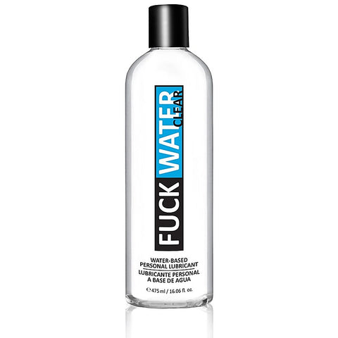 Clear Water Based Personal Lubricant by FuckWater