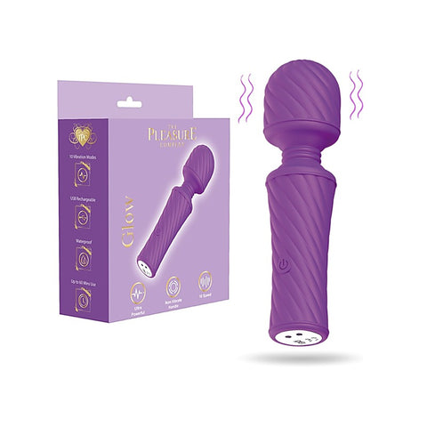 Glow Waterproof Body Wand Massager by Full Circle
